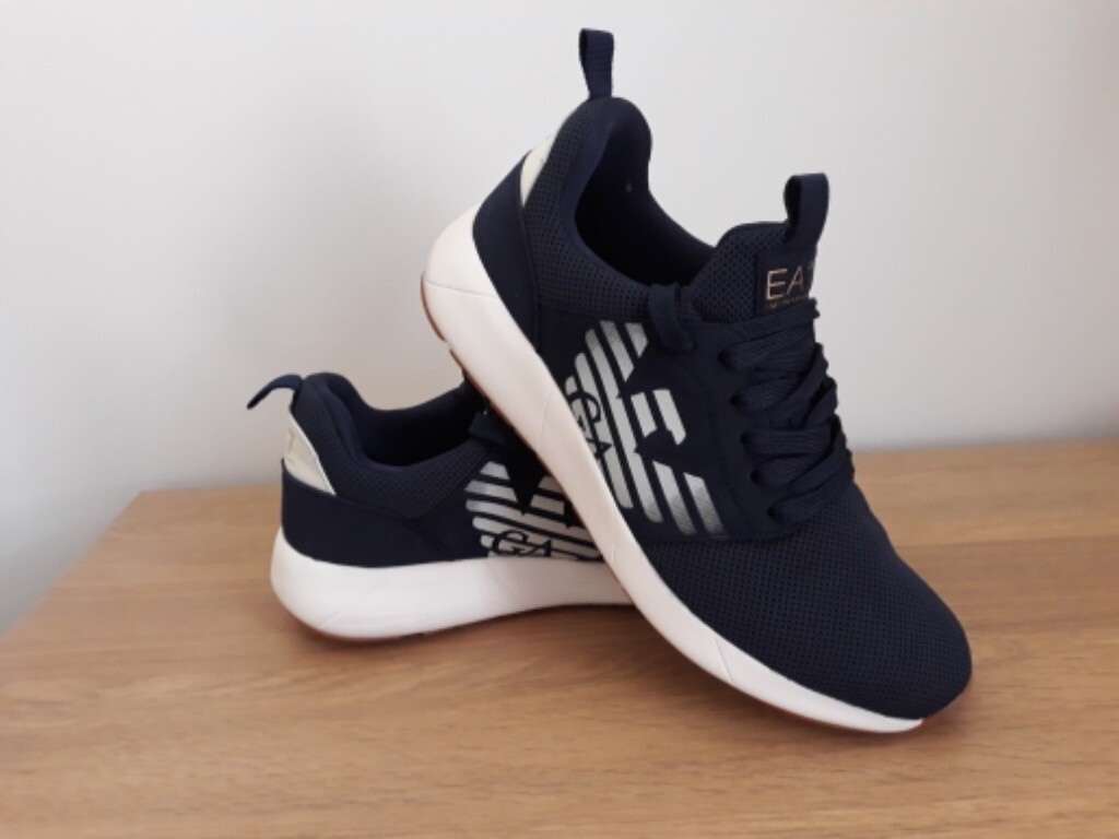 ea7 fusion racer trainers